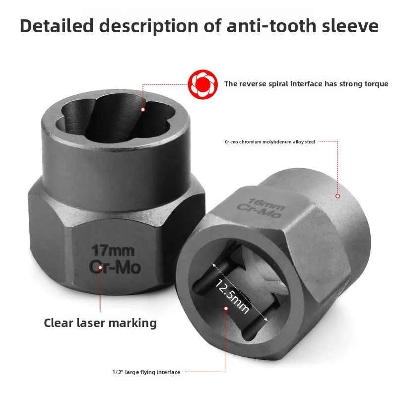Rust Damaged Screw Remover Slider Tire Anti-theft Screw Kit