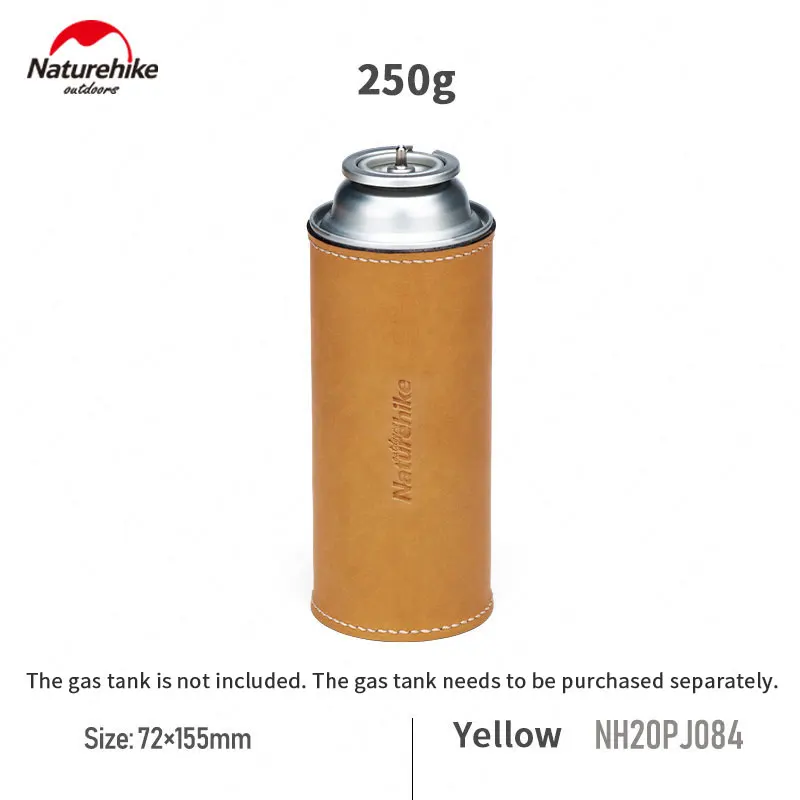 Naturehike Outdoor 5 Types Gas Tank Leather Case Ultralight Durable Protect Jar Camping BBQ Gas Tank Leather Set Picnic Tools