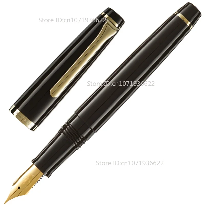 

Smooth SAILOR PROFIT JUNIOR White Ghost Fountain Pen Cigar Flat Top Dark Transfer Stone Steel Nib 11-9924/11-0222 Writing Gift