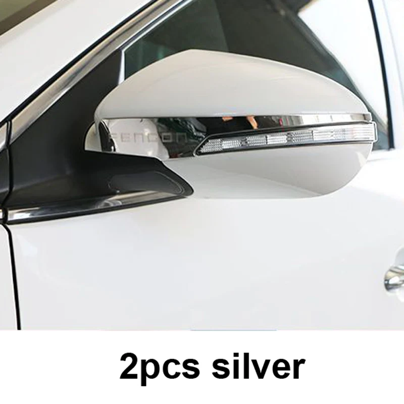 2pcs for Dongfeng DFSK 580 2016-2021 Rear View Mirror Anti-collision Trim Strip