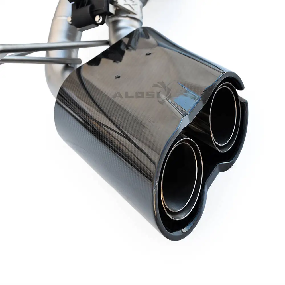 

Luminous Exhaust Tip for Mercedes Benz G550 Upgrade G900 5.5T W463 2008-2018 Sport Valve Catback Axleback Exhaust System Muffler