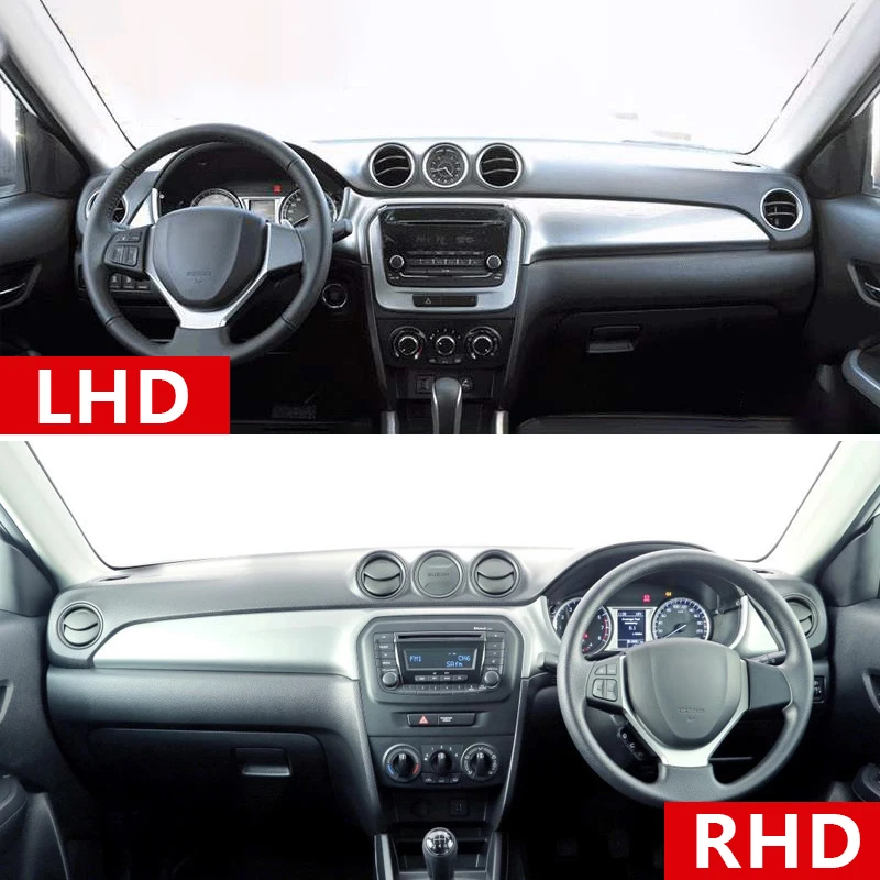 Car Dashboard Cover Avoid Light Pad Sun Shade Mat Anti-UV Carpet For Suzuki Vitara LY 2015 2016 2017 2018 2019 2020 2021 2022