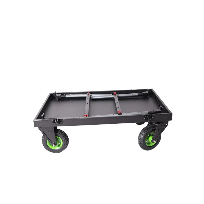 Aluminum alloy material director cart, photography equipment trolley, film and television cart, video rack, monitor trolley