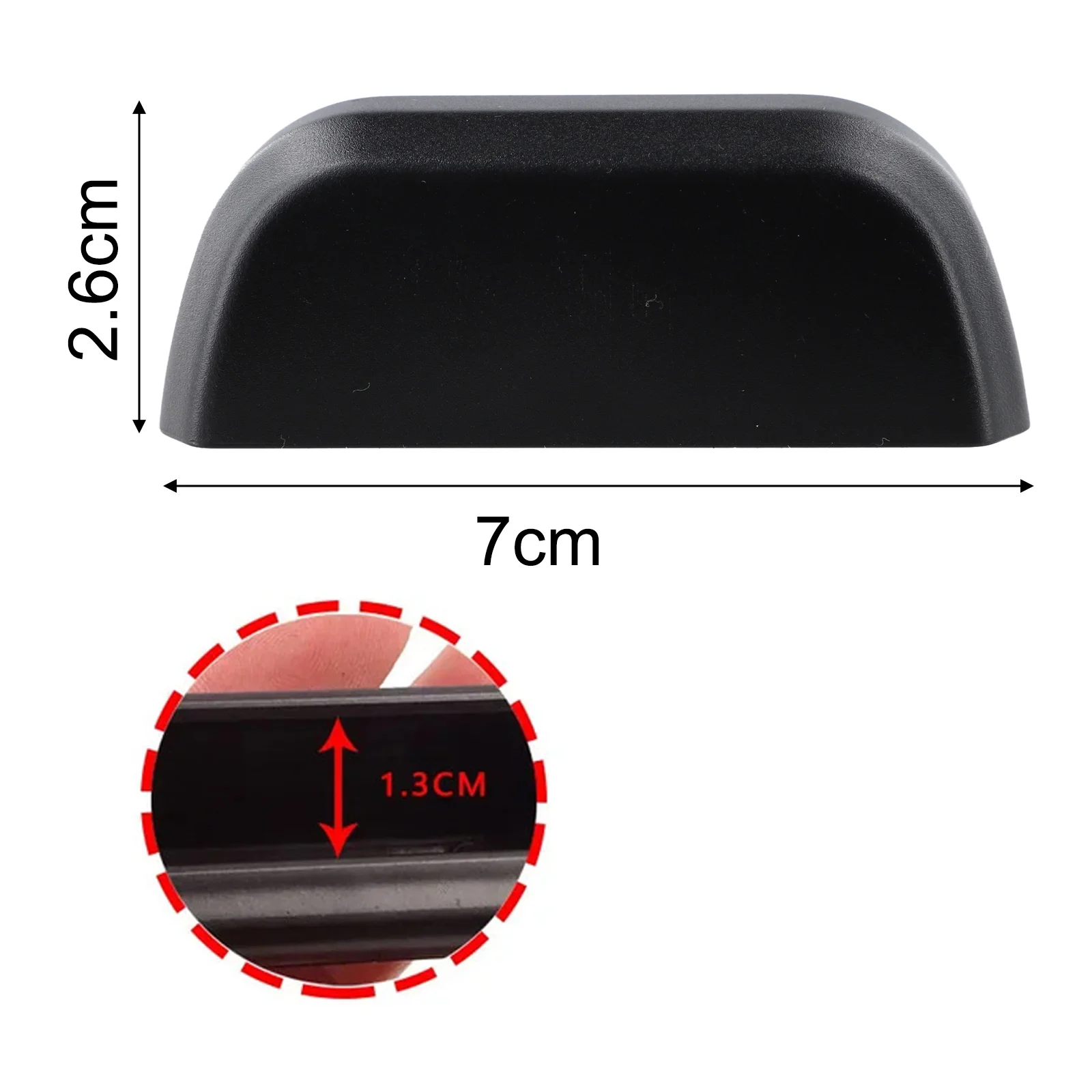 

Rear Trunk Handle Latch Sticker for Smart For Fortwo 451 W453 Comprehensive Scratch Protection and Aesthetic Appeal