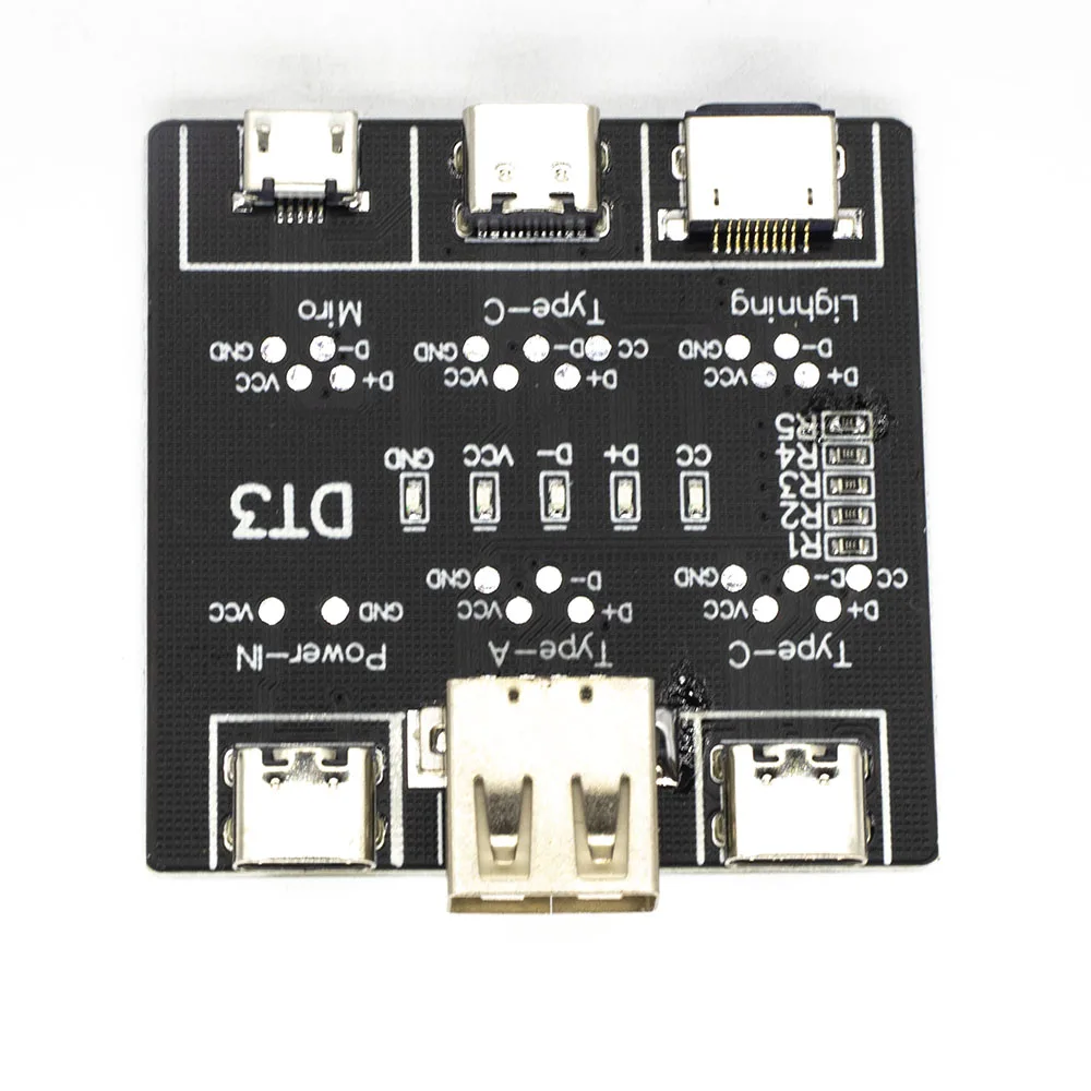 DT3 Datakabel Detectie Board Usb Kabel Tester Voor Ios Android Type-C Kortsluiting Op-Off Switching test Board Tool