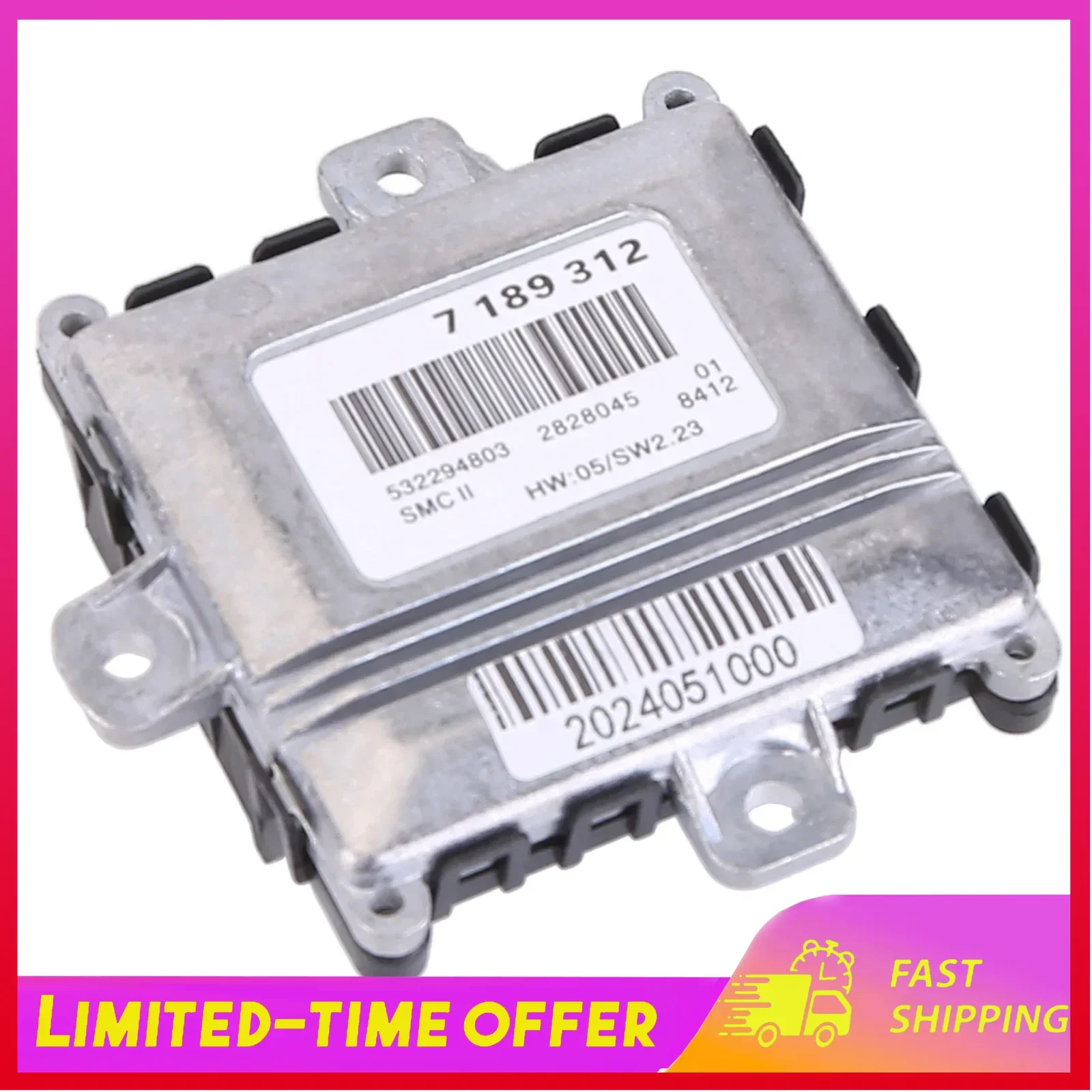 

Headlight Adaptive Drive AFS Control Unit Module, 7189312, Compatible with 3 Series/5 Series/7 Series (E46, E60, E61, E65, E66,