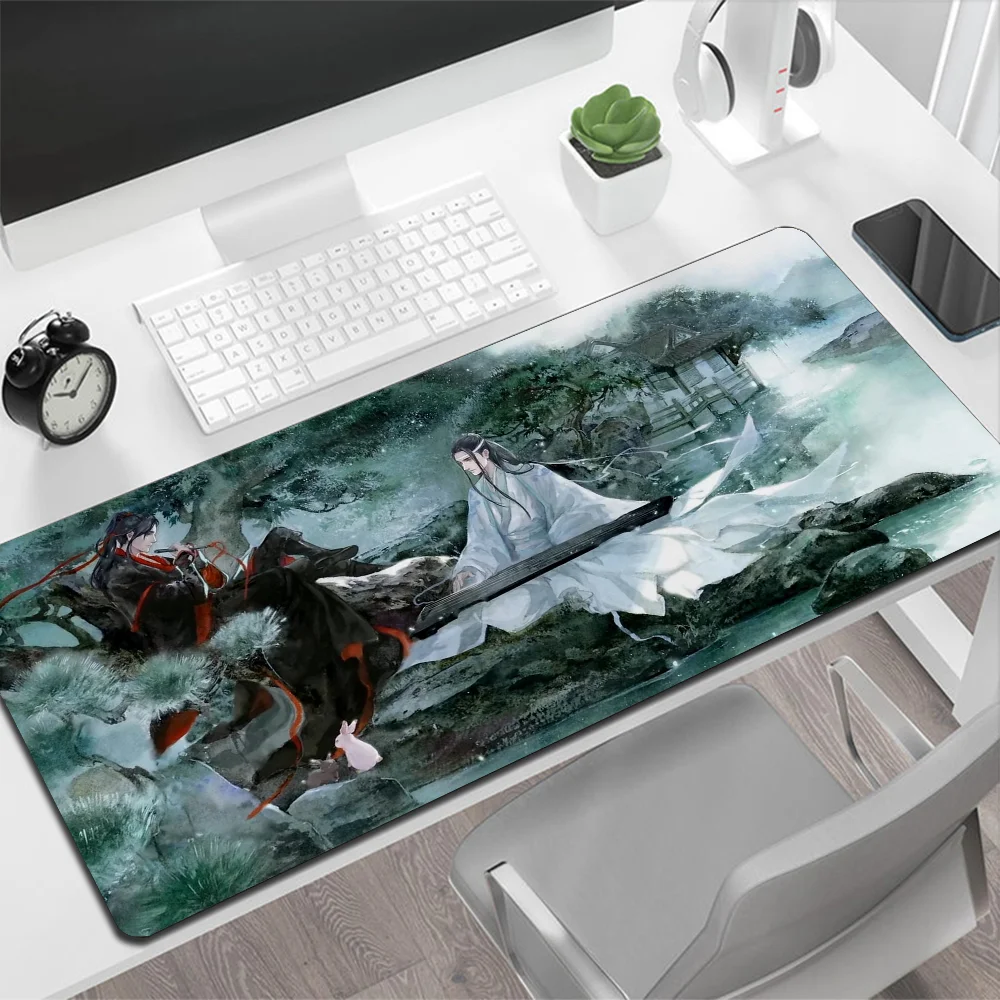 لوحة ماوس كبيرة للألعاب Mo Dao Zu Shi ، حصيرة ماوس كمبيوتر للألعاب ، سجادة XXL ، مكتب لوحة مفاتيح