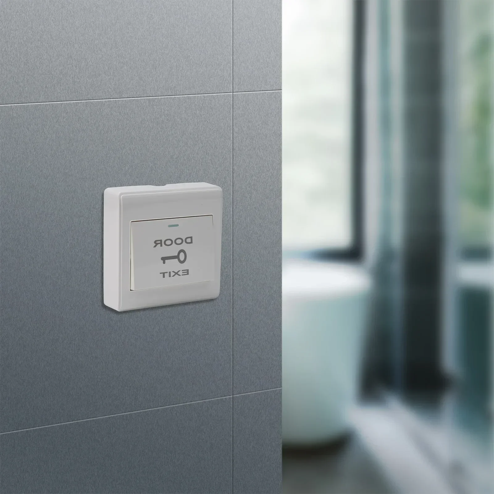 Maintenance Made Easy Disassemble With Screwdriver Luminous Indicator Bar PushButton Door Access Control System