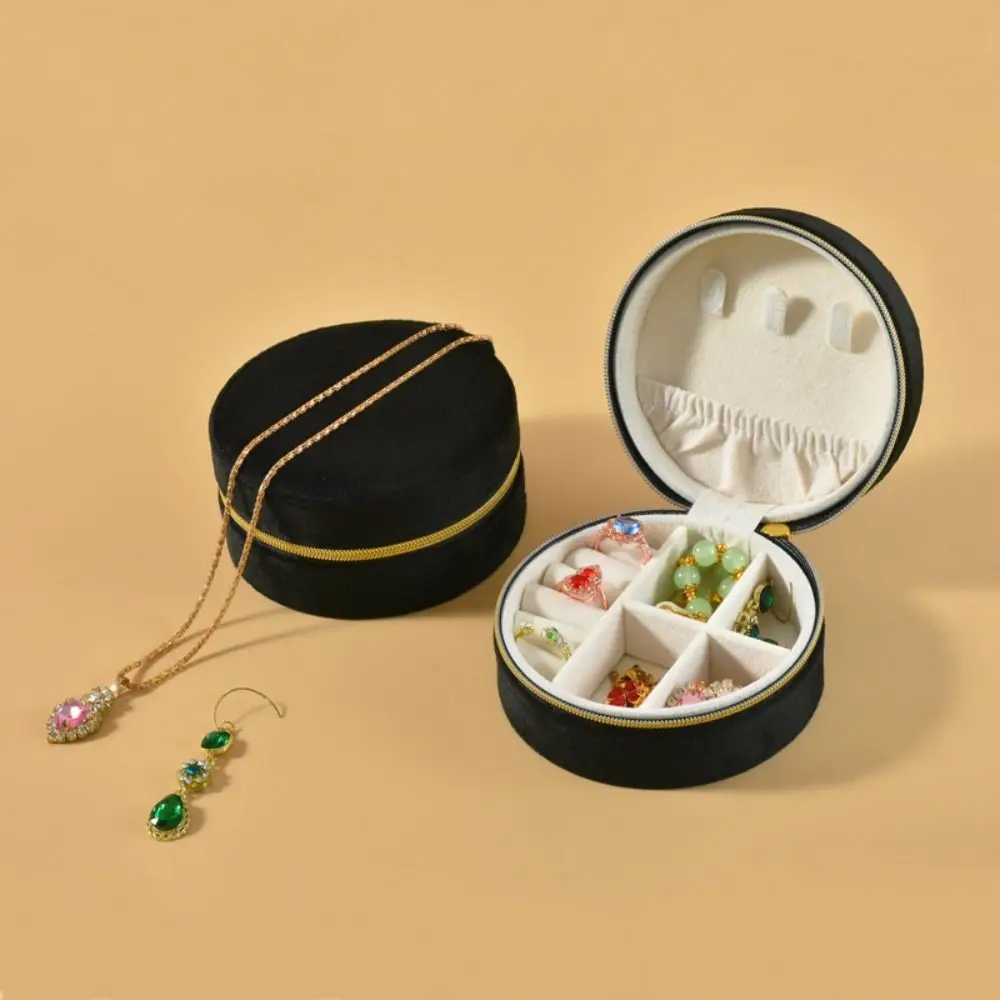 

Velvet Jewelry Packing Bag Jewelry Holder Jewelry Organizer Earring Storage Case Zipper Packaging Box Ring Display Box Outdoors