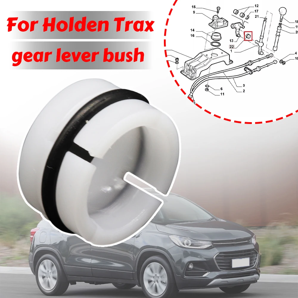 

Gear Lever Bush Replace MT Selector Shifter Linkage Pivot Grommet Shifting Issue Fix For Holden Trax 2013 2014 2015 2016- 2020