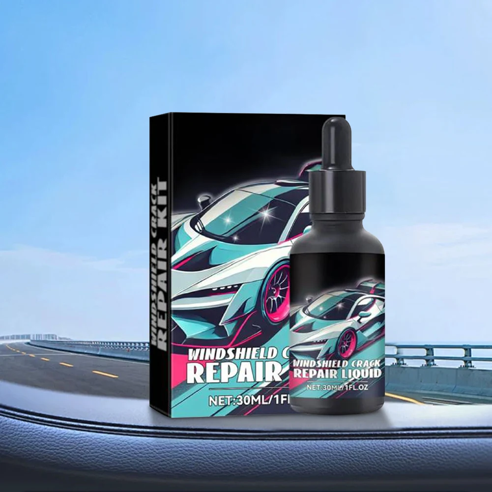 طقم تصليح رقاقة الزجاج الأمامي إصلاح الزجاج السريع السائل إصلاح زجاج السيارة الغراء الزجاج الأمامي طقم إزالة الخدوش أداة إصلاح زجاج السيارة #2