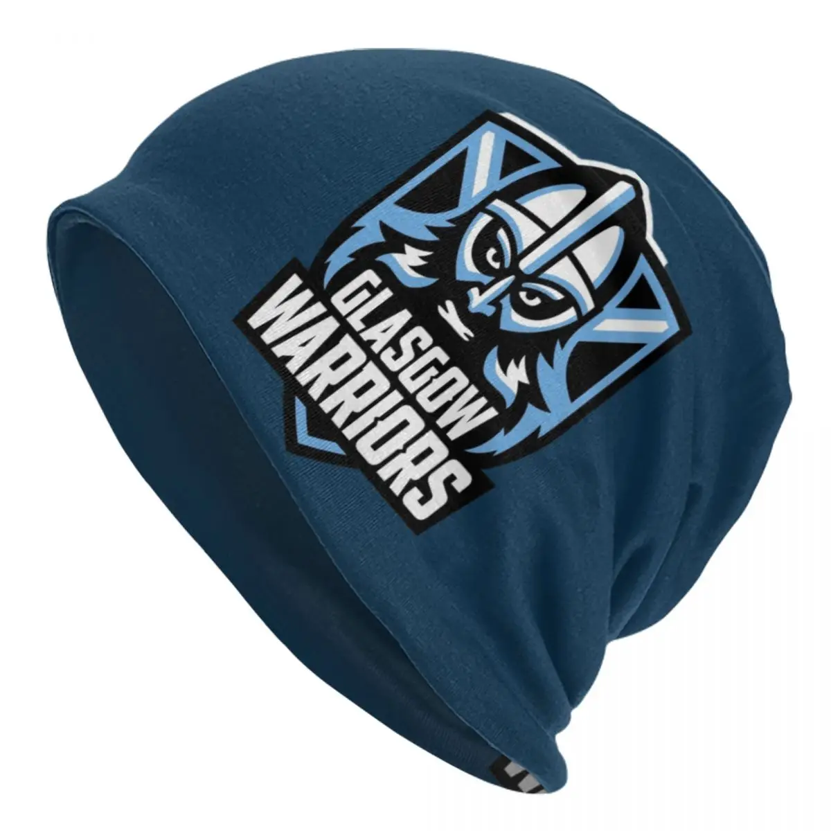 Glasgow Warriors Icon Warm Knitted Cap Fashion Bonnet Hat Autumn Winter Outdoor Beanies Hats for Unisex Adult