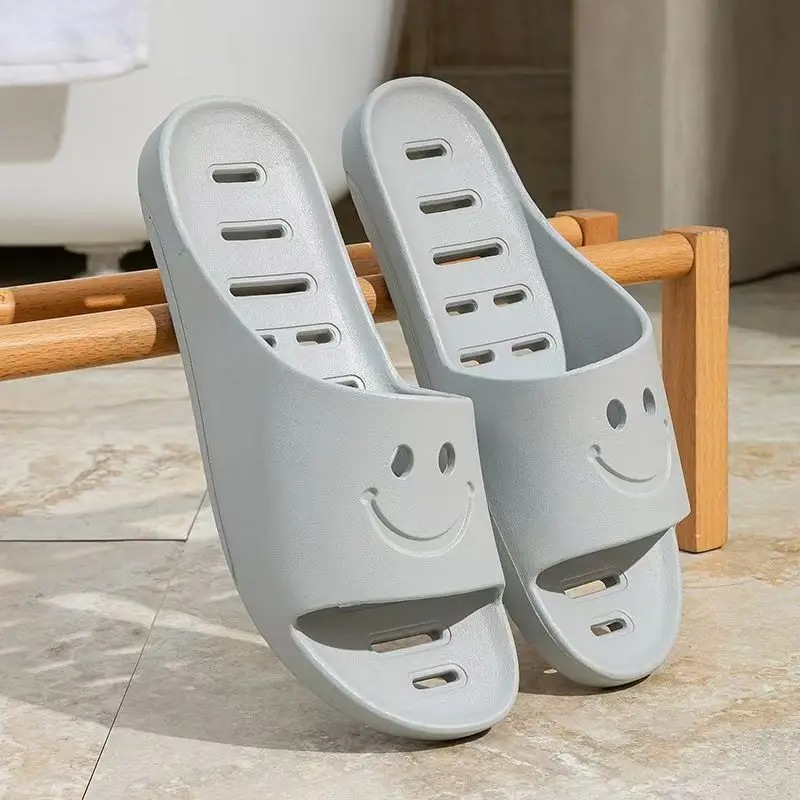 صيف جديد الرجال التجفيف السريع شباشب حمام لينة وحيد عدم الانزلاق الجوف خارج الأحذية وحيد حقن صب النعال المنزل #5