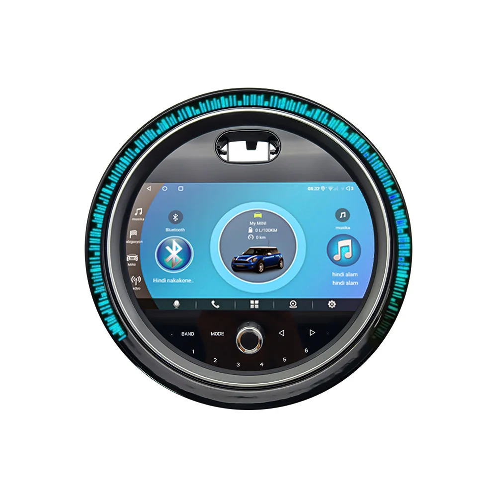 

For Mini Cooper Countryman F60 2017 2018 2019 Android Car Radio Navigation Wireless Carplay GPS 9" Video Stereo Multimedia DSP