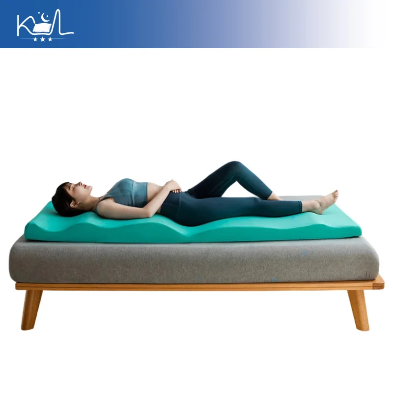 High Density Foam Ergonomic Mattress, Orthopedic Back Support Spine Alignment Mat, Body Shaping Yoga Mat for Floor,Fast Shipping
