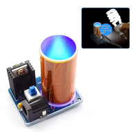 BD243 Mini Tesla Coil Kit Magic Props DIY Parts Empty Lights Technology Diy Electronics BD243C