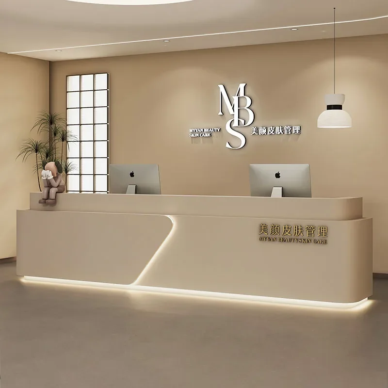 

Hallway Table Office Chairs Folding Wall Reception Counter Shop Desk Customer Center Computer Desks Motion Salon Cash Register