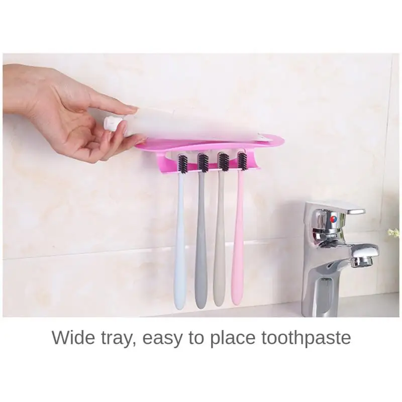 Neat And Clean Wash Storage Box Toothpaste Storage Toothpaste Holder/toothbrush Holder Thick And Tough Toothbrush Holder