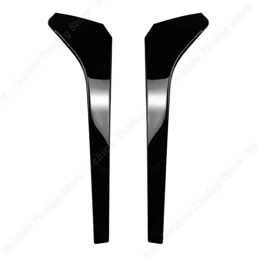 For VW Tiguan MK2 Rline \\ Standard 2017-2021 2Pcs Rear Window Side Spoiler Canard Wing Cover Body Kit Tuning Car Accessories