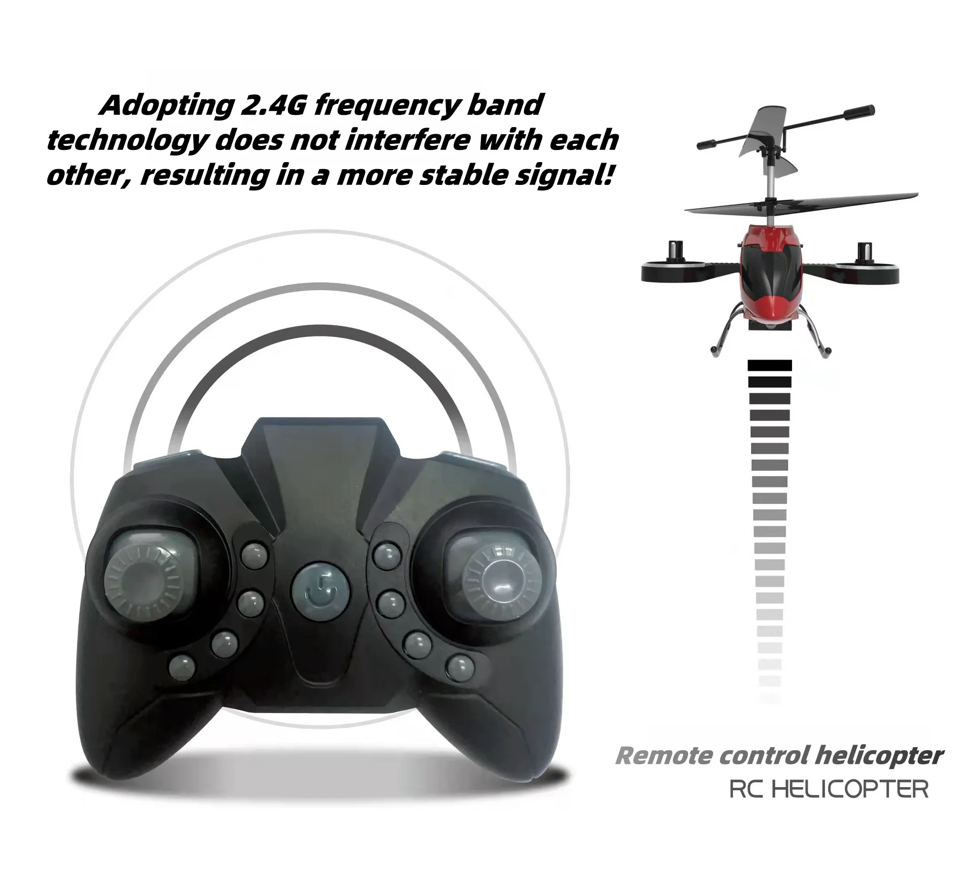 Elicottero telecomandato a 3.5 vie versione ad altezza fissa in lega resistente agli urti con luci giocattoli modello di aereo aeronautico