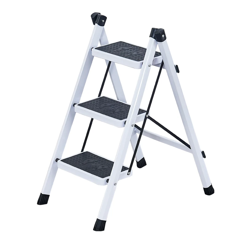 

Household Folding Step Stool 2345 Step Thickened Iron Pipe Pedal Indoor Trestle Ladder Small Ladder