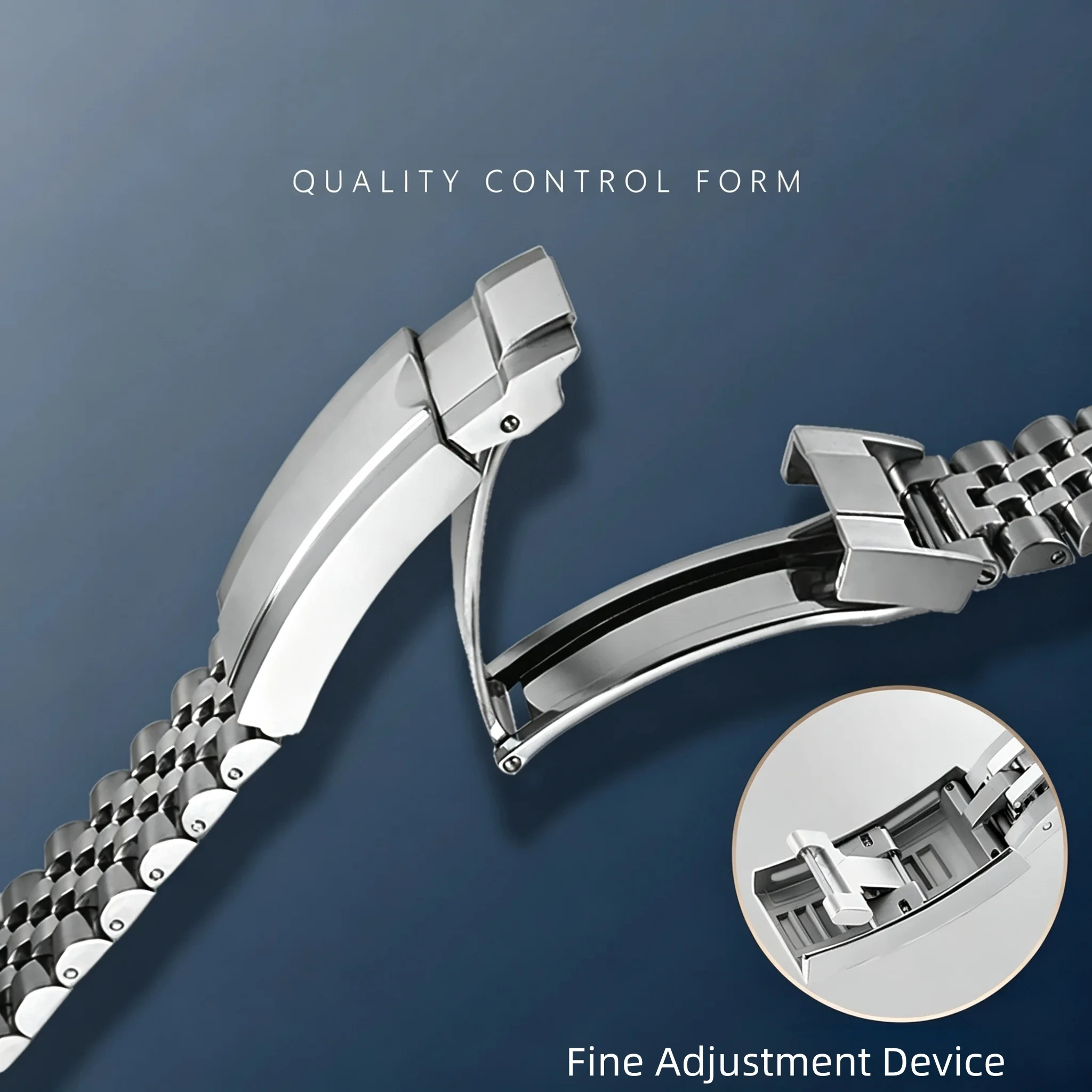 Original Stainless Steel Watch Band 20/21mm Bracelet Fit for Rolex Sky-Dweller GMT-Master Men's Datejust Steel Strap