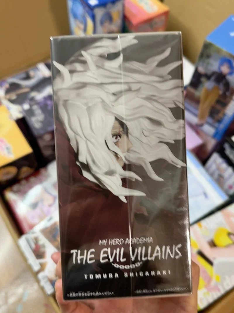 In Stock Banpresto My Hero Academia THE EVIL VILLAINS Tomura Shigaraki Ver. PVC 10CM Anime Action Figures Collection Model Toy