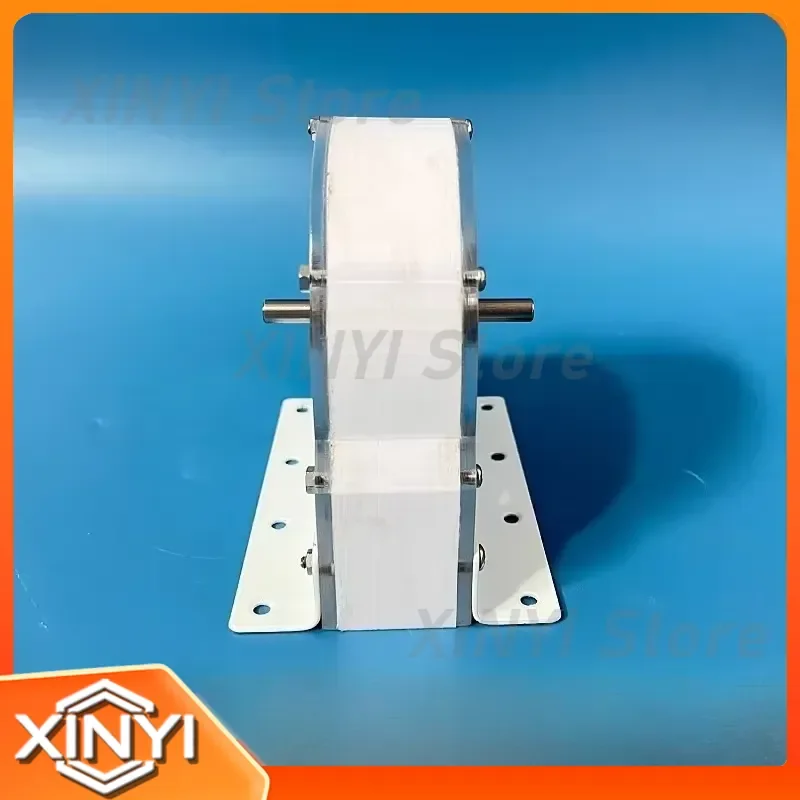 for High Efficiency Pelton Turbine Impulse Water Wheel Kit with Generator Mount DIY Hydropower Adjustable RPM Stainless Steel