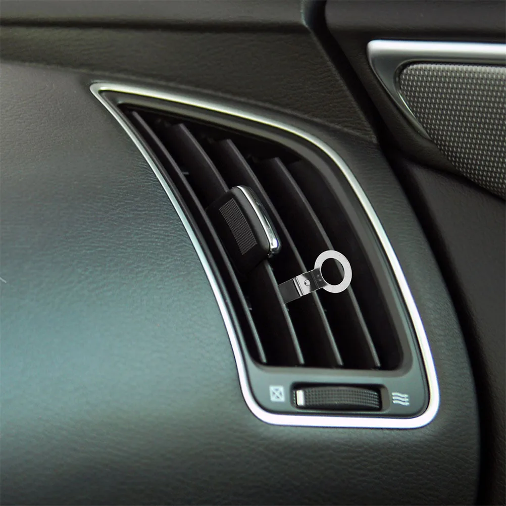 

20Pcs Car Air Freshener Vent Clips Square Head Conditioner Clips Black for Office Home Vehicle Car Interior Decor