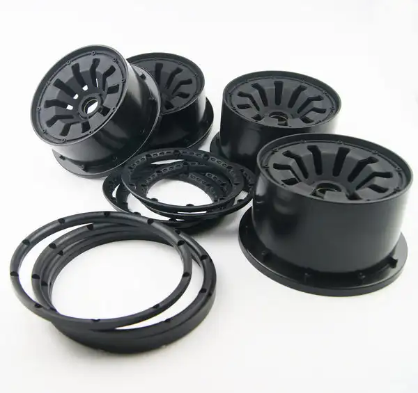 24mm Metal Hex Wheel Beadlock Rim 4pcs  for 1/5 Hpi Rovan KM  Rc Baja 5b RC Car