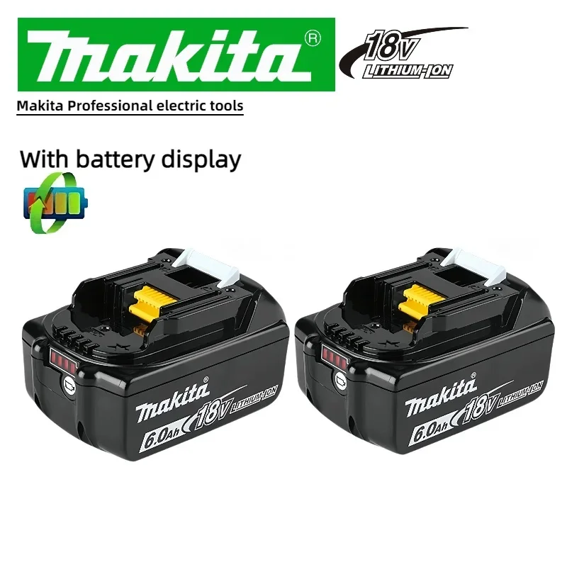 

Original Makita 18V 6000mAh Rechargeable Battery,for Makita 18V TW004G 무브러시 드라이버 DDF487 DTD173 DTW700 DGA404 battery Replacement