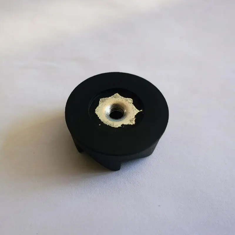 Blender Parts Black Gears Replacement For Midea ssm600 Food Processor 6 teeth 3cm Diameter with 4mm Screw Centre Hole