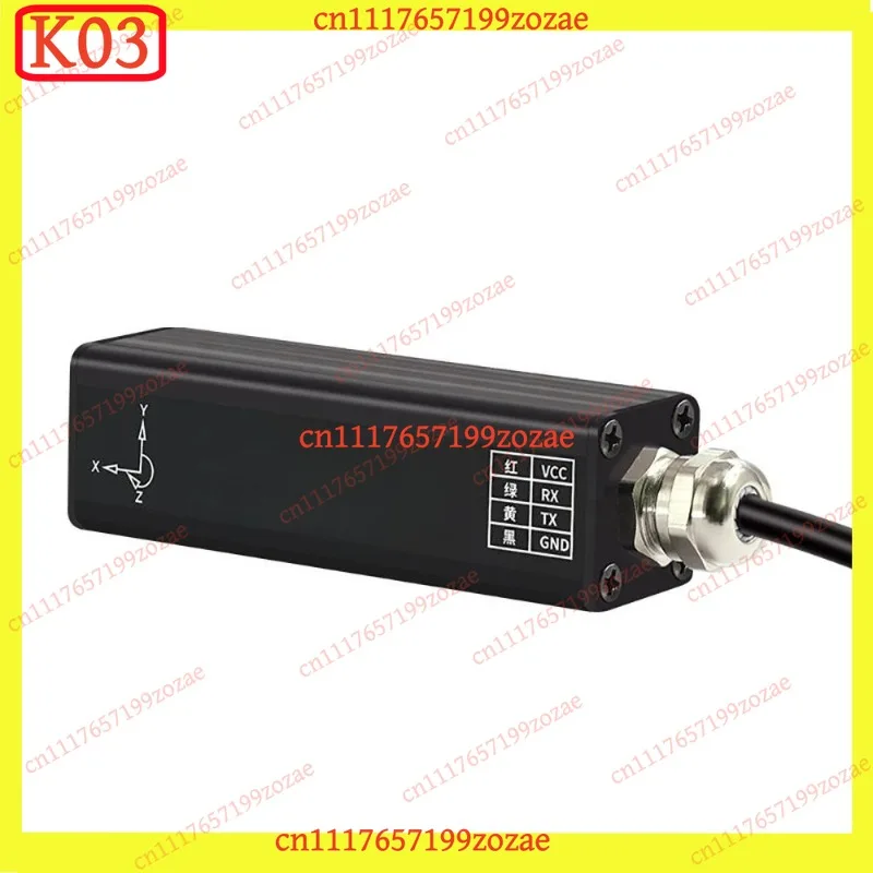 HWT3100 Military Grade Magnetometer Heading Angle Fluxgate RM3100 3-axis Electronic Compass Geomagnetic Sensor Module