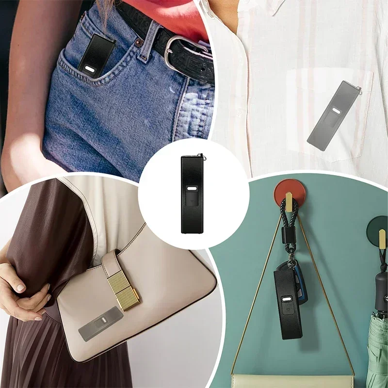 Mini Portable Rechargeable Flashlight for Outdoor Use, Safety Protection for Women