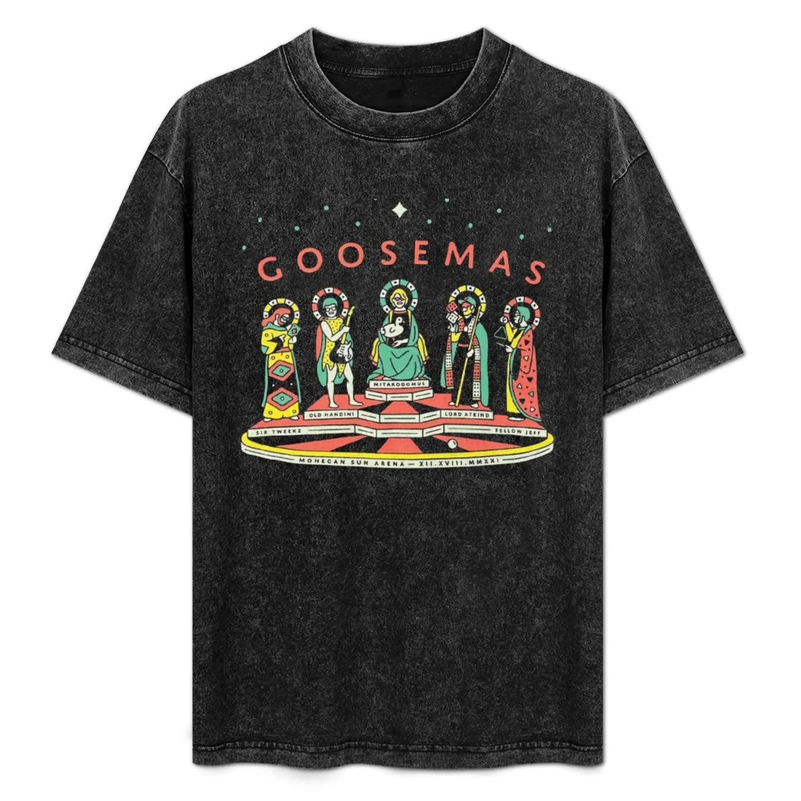 

GOOSE BAND T-Shirt Classic Basic Casual T-Shirt