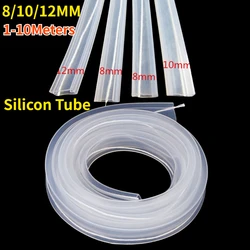 NEW 1-10Meters 8MM/10MM/12MM Silicon Tube IP67 for SMD5050 3528 Ws2811 Ws2812b Waterproof Led Strip Light Tape Silicon Cilp