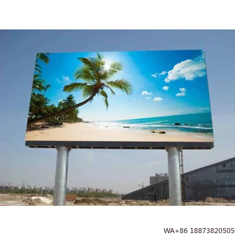 شاشة LED سعر الجملة P8 خارجي مقاوم للماء IP65 لوحة تركيب ثابتة 960x960 مللي متر خزانة صب القالب للبيع