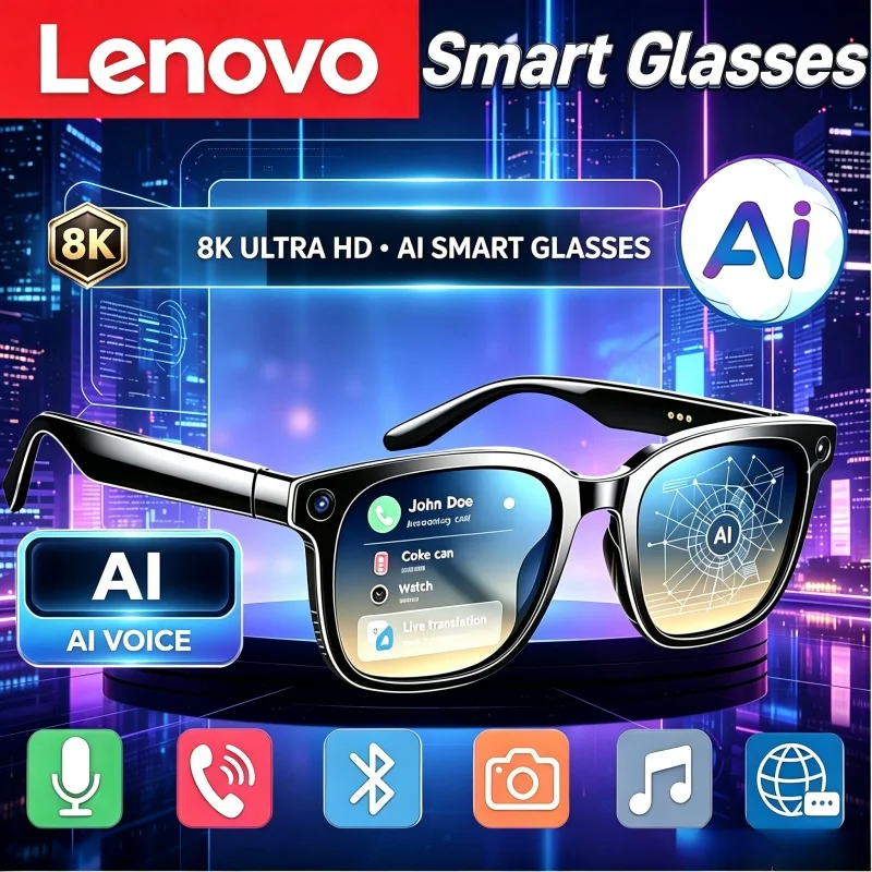 Gafas Inteligentes Lenovo con - Photography With Ai reseña y precio