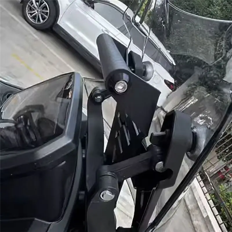 Clear Motorcycle GPS Navigation Bracket Phone Holder Stand For VOGE 525DSX DS525X 2023 2024 Accessories