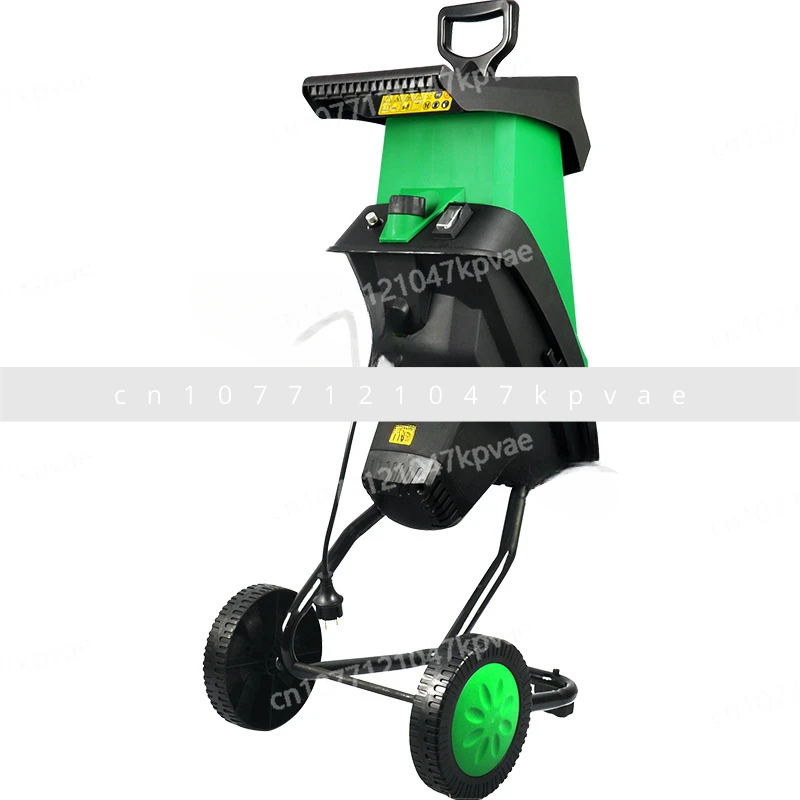 50L Large Capacity Multifunctional Branch and Leaf Crusher 2400W Electric Crusher Garden Tool