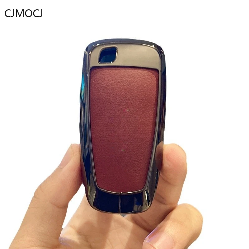 

Premium Key Case for Ford Mondeo/Edge/EVOS/Explorer/Focus/F-150 - Protective Cover Keybag Keychain