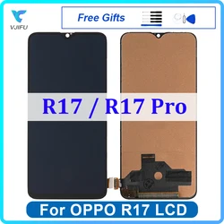 6.4'' LCD For OPPO R17 RX17 Pro Display Touch Screen RX17 Neo CPH1893 Digitizer Assembly Replacement Phone Repair 100% Tested