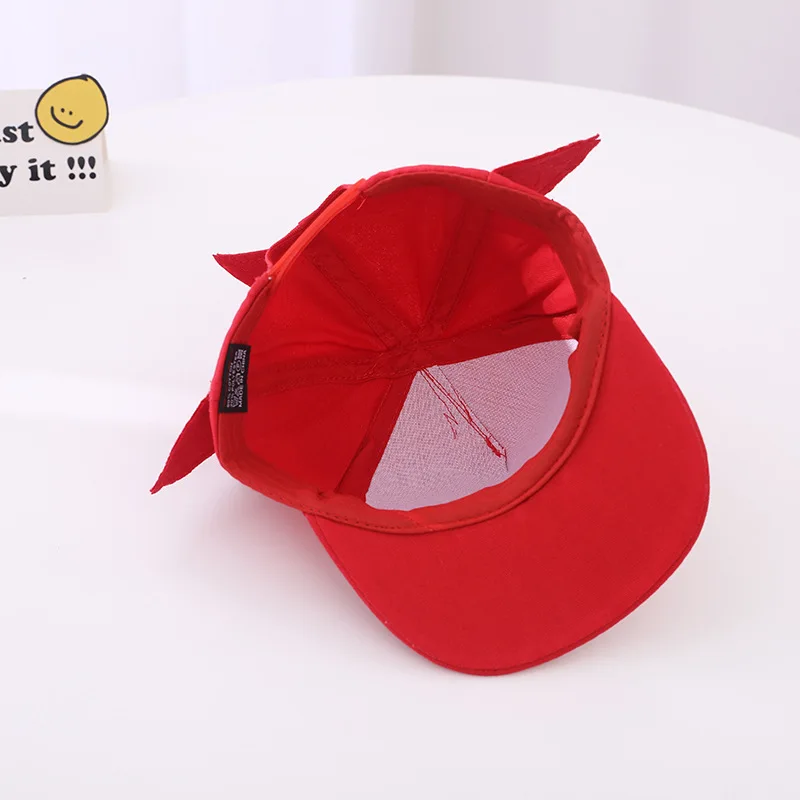 Children\'s Hat Sonic Baseball Cap Spring and Autumn New Cartoon Flat Brim Hat for Boys and Girls Super Sonic Mouse Hip-Hop Hat