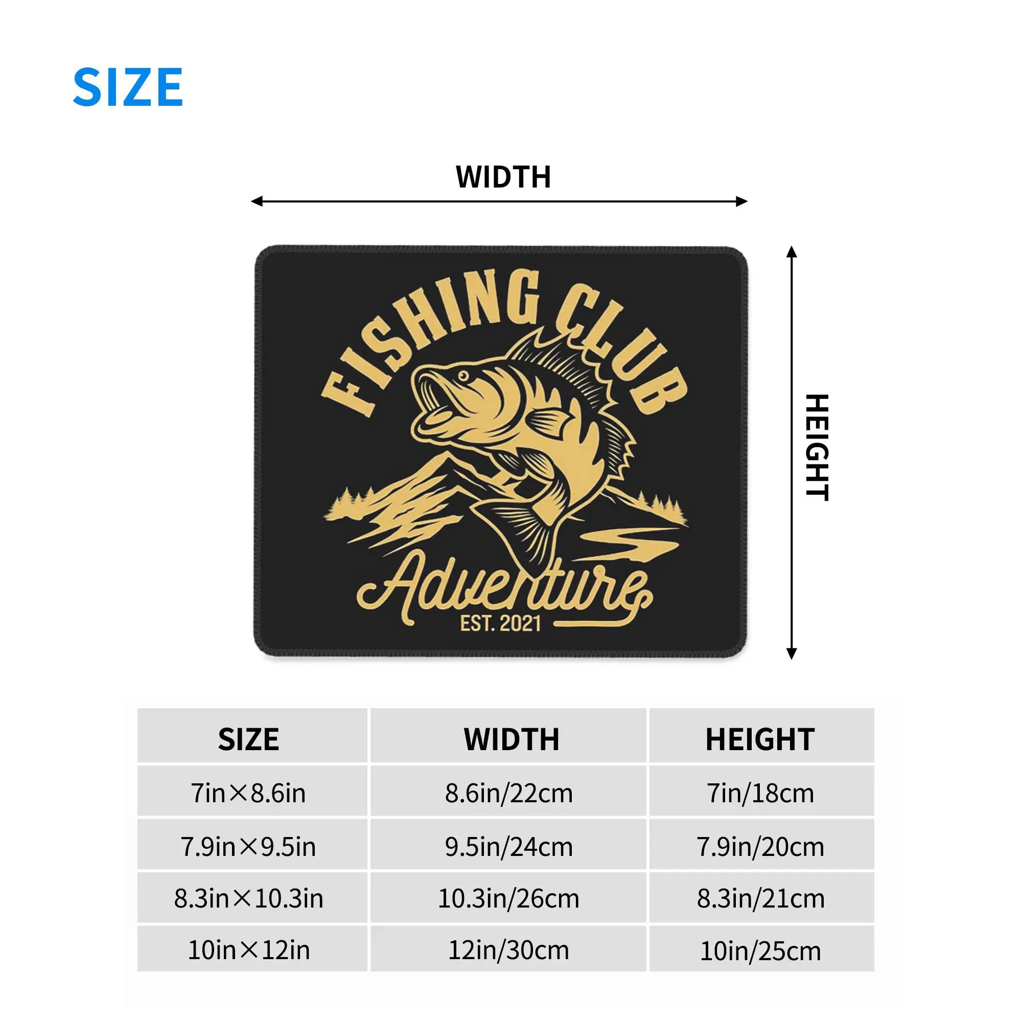 كوردا الصيد شعار ماوس الوسادة الكمبيوتر لوحة المفاتيح الماوس حصيرة الألعاب الكمبيوتر المحمول حصيرة مكتب الملحقات الجدول الحصير