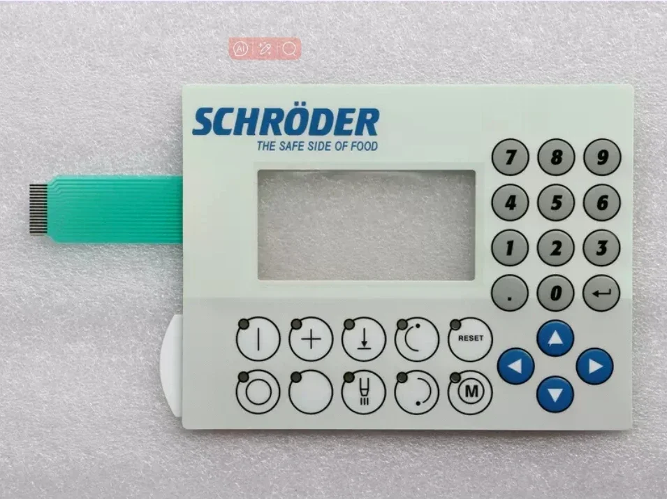 4PW035 E300-K09 Membrane Keypad Keyboard for SCHRODER THE SAFE SIDE OF FOOD Membrane Button Switch