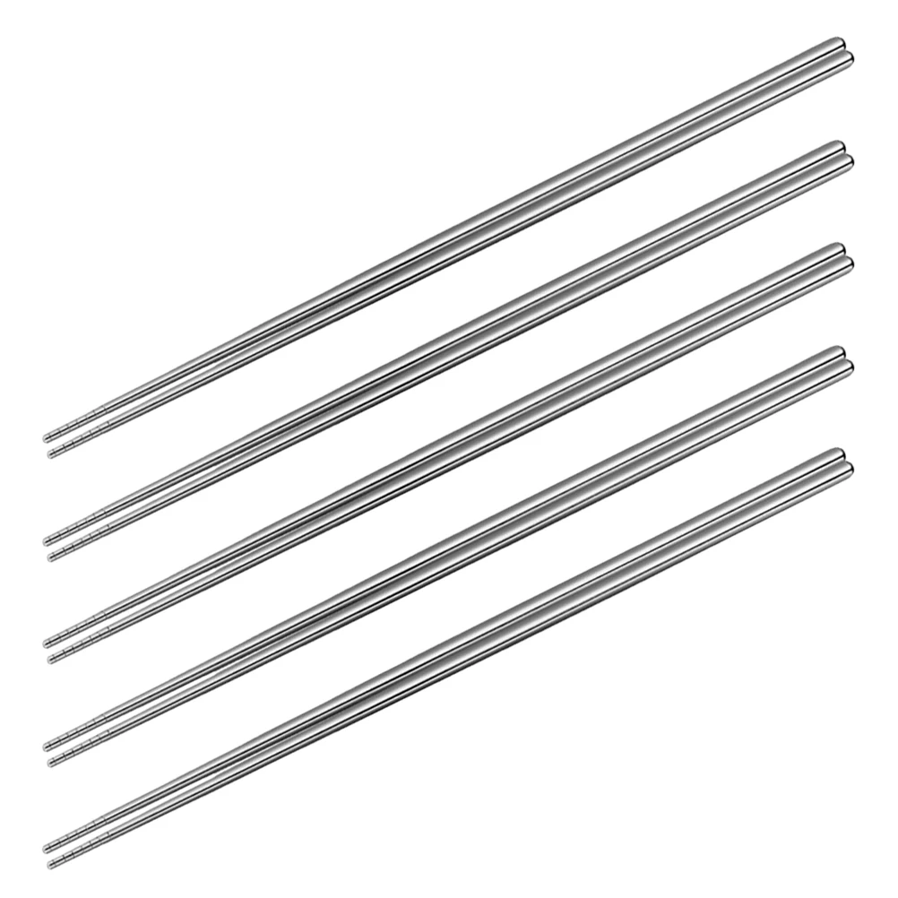 

Extended Stainless Steel Chopsticks 304 Extra Long Non Slip Cooking Frying Sushi Dumplings Reusable For Adults Beginners