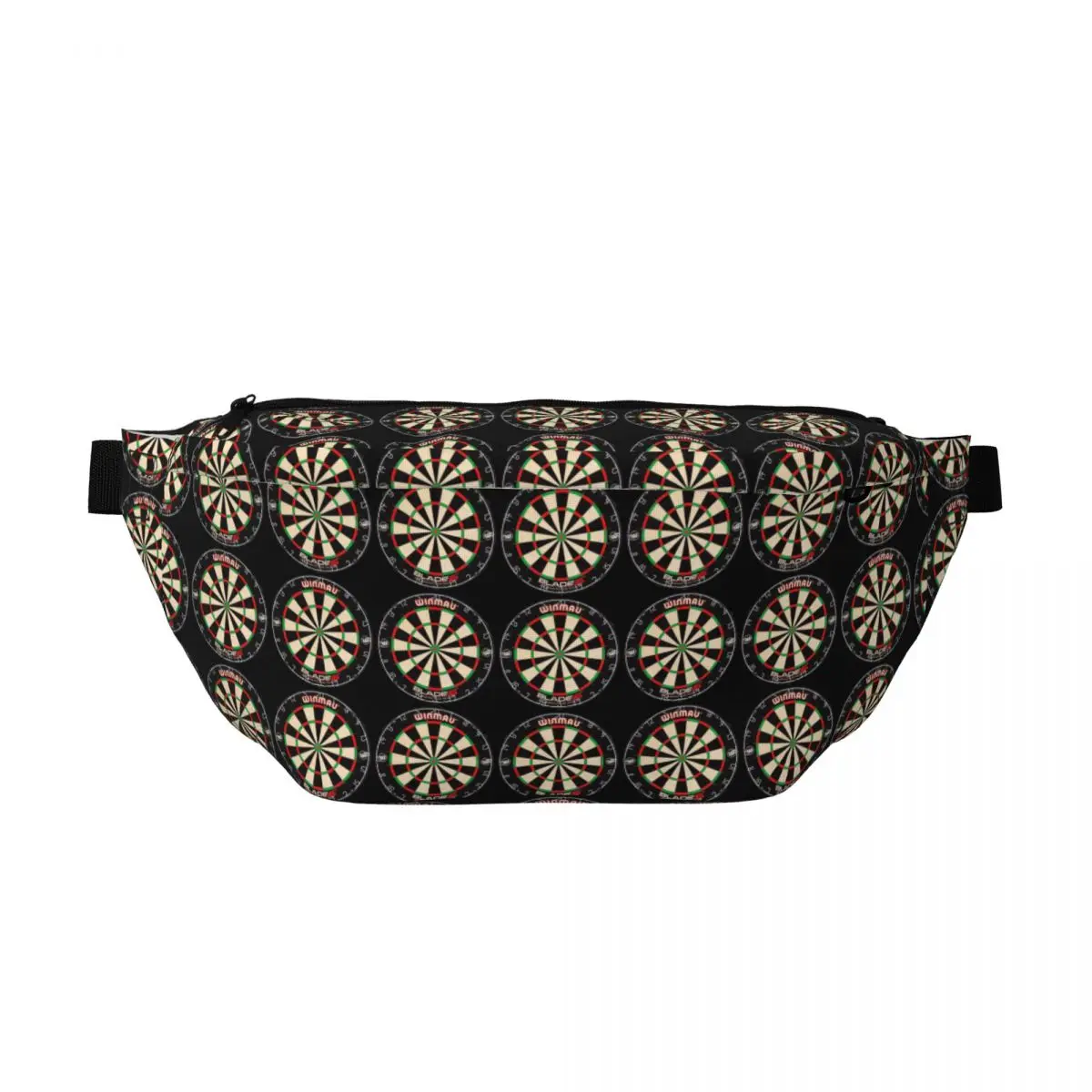 

Crossbody Waist Bag Winmau Blade 5 Dartboard Men Women Adjustable Fanny Pack Traveling Running Money Phone Pouch Chest Bag