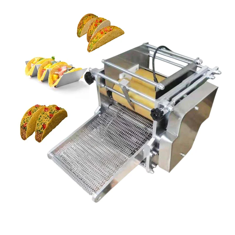 Automatic Tortilla Pressing Machine Pita Bread Making Machine Corn Tortilla Maker Machine Thin Pancake Sheet Making Machine