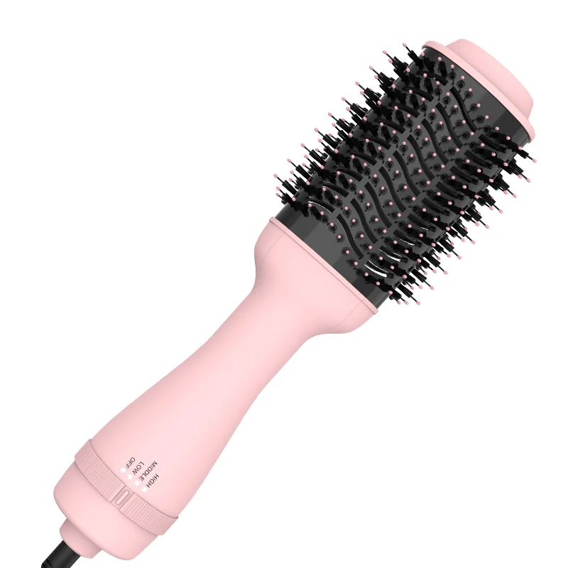 

2025 New Professional Electric Multifunctional Infrared Spray Steam Hot Air Comb Brush Negative Ions 3 Temperature Settings