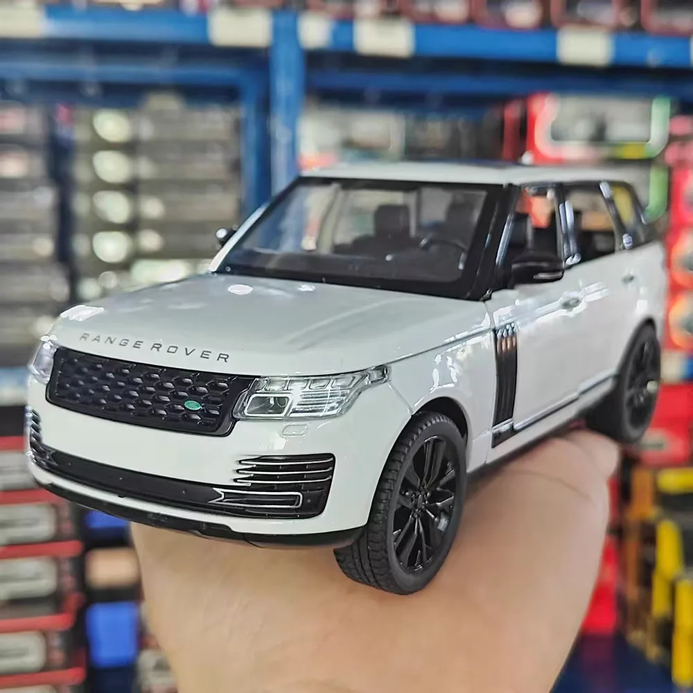 รถของเล่นแลนด์โรเวอร์ เรนจ์โรเวอร์ รุ่น 5 ซีรีส์ 530Li ขนาด 1:24 แบบดึงหลัง มีไฟและเสียง ใช้ตกแต่งบ้าน